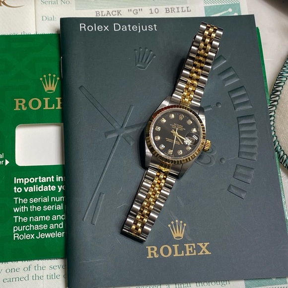 HP🎉ROLEX DATEJUST WATCH DIAMONDS - Picture 3 of 16